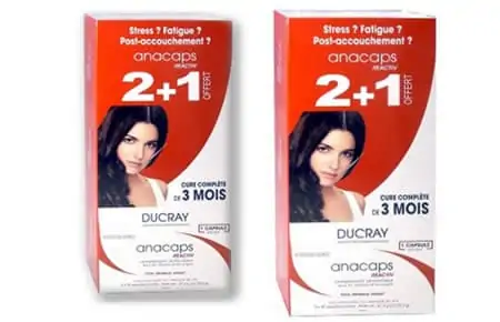Comprar Ducray Anacaps Reactiv Andorra. Vitaminas y minerales para prevenir la caída del cabello. Farmacia online del Pont
